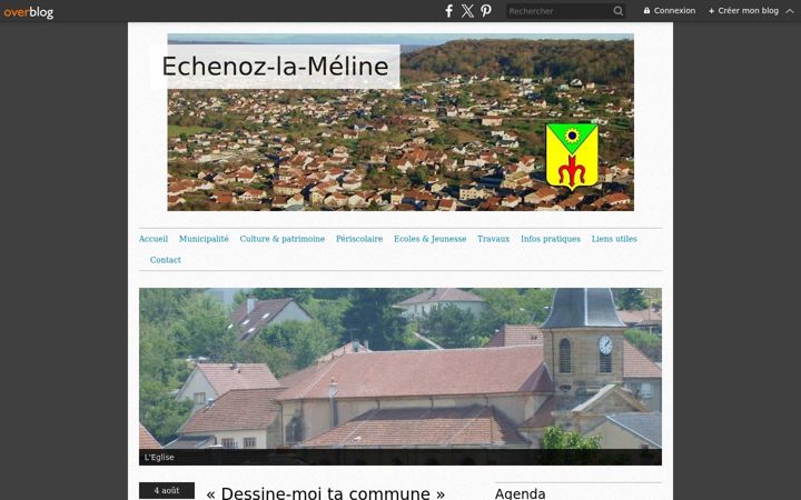 Screenshot of echenoz-la-meline.fr