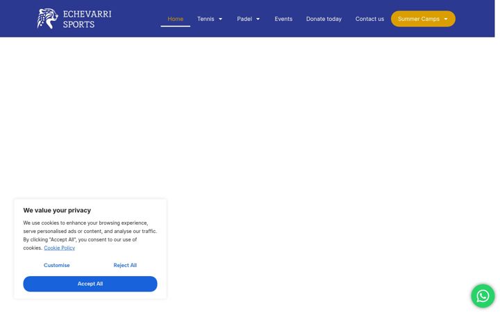 Screenshot of echevarrisports.com