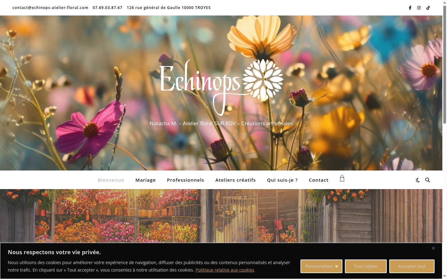 Screenshot des Einwilligungsbanners vor jeglicher Interaktion