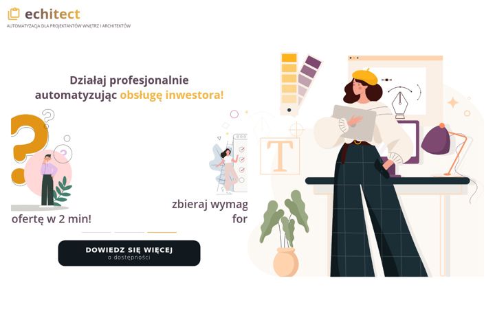 Screenshot of echitect.com