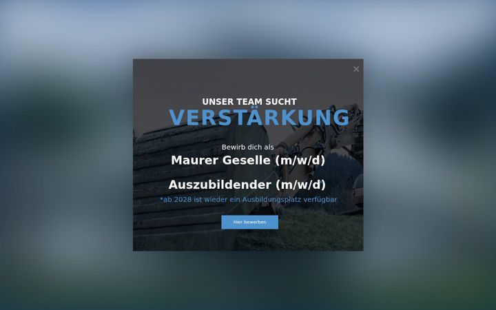 Screenshot of echlebau-gmbh.de