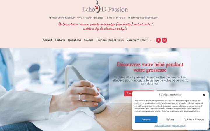 Screenshot of echo-3d-passion.com