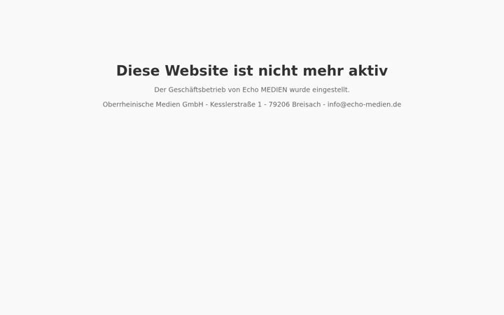 Screenshot of echo-medien.de