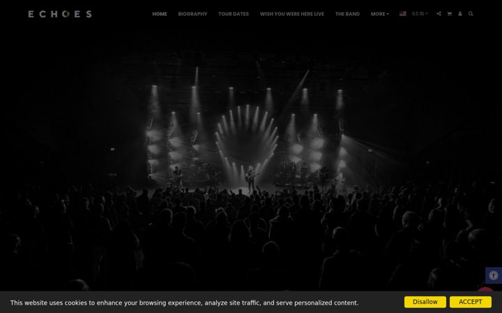 Screenshot of echoes.co.il