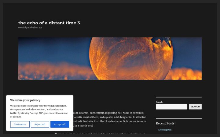 Screenshot of echoesque.org
