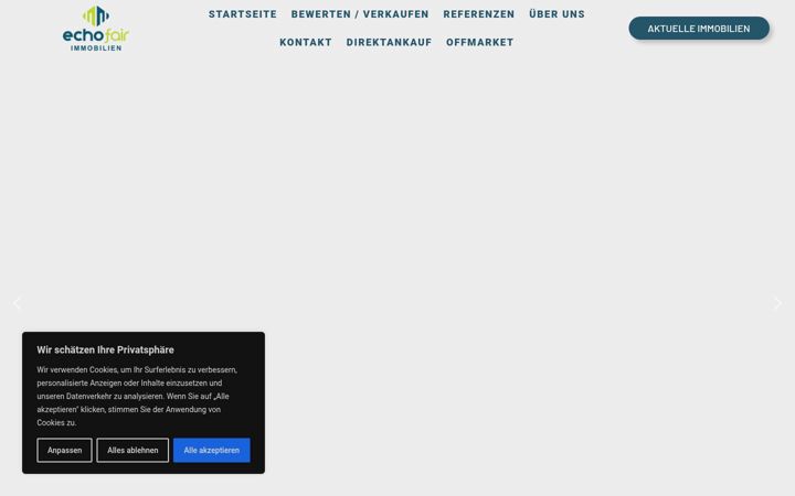 Screenshot of echofair-immobilien.at