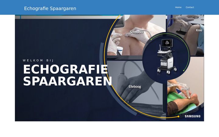Screenshot of echografiespaargaren.nl