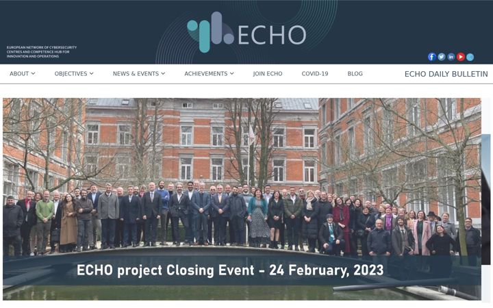 Screenshot di echonetwork.eu