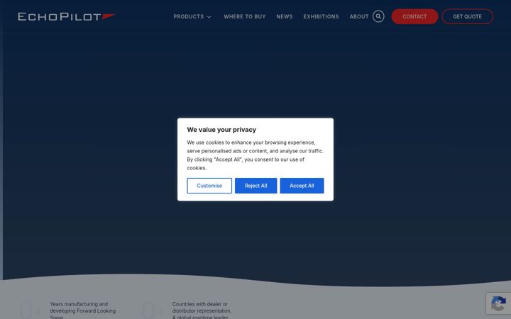 Screenshot of echopilot.com