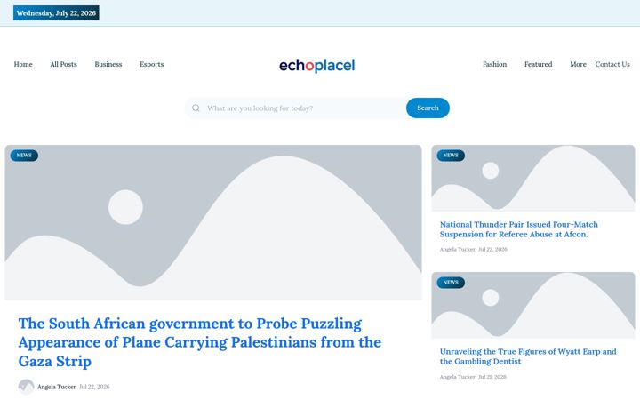 Screenshot of echoplace.nl