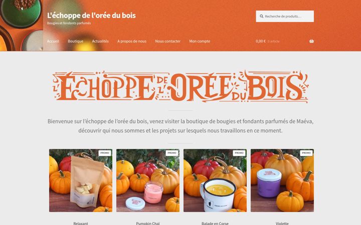 Screenshot of echoppe-oree-du-bois.fr