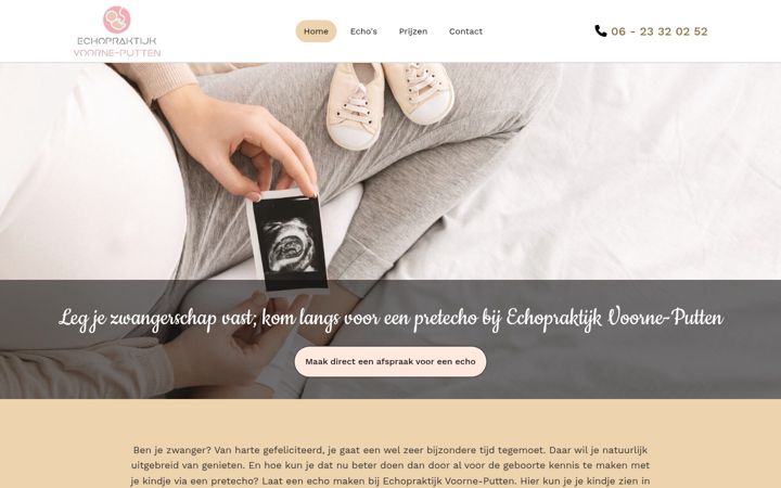 Screenshot of echopraktijkvoorneputten.nl