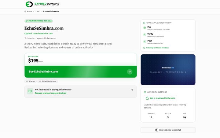 Screenshot of echosesimbra.com