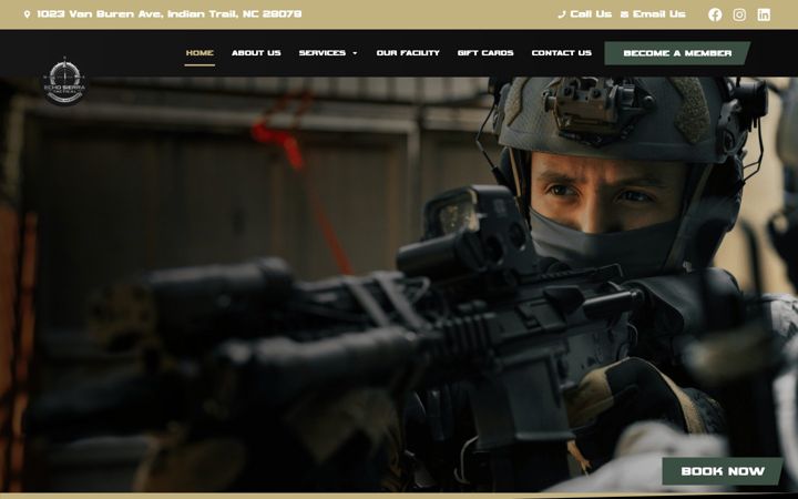 Screenshot of echosierratactical.com
