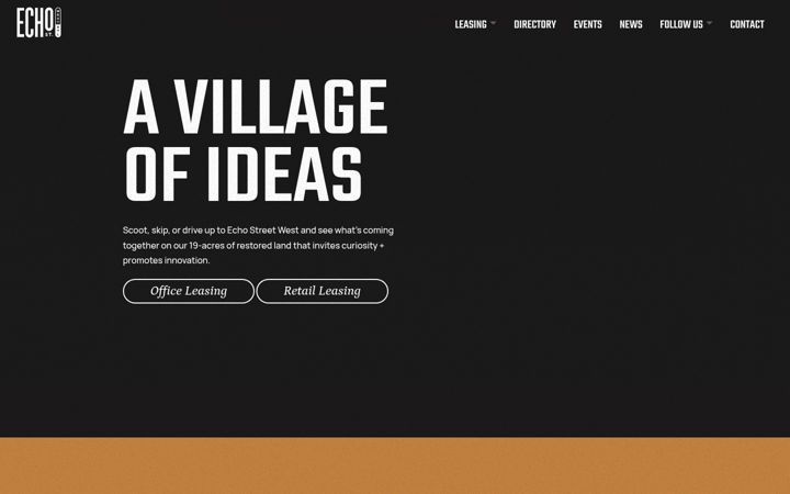 Screenshot of echostreetwest.com