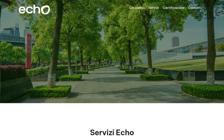 Screenshot of echowaste.it