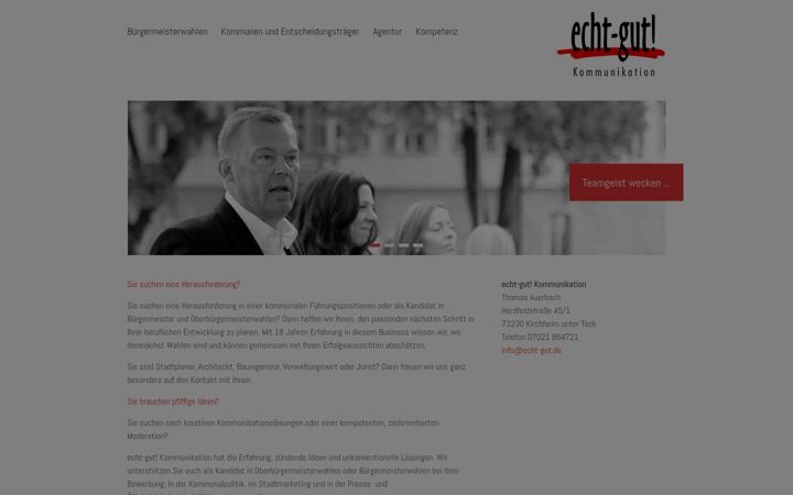 Screenshot of echt-gut.de