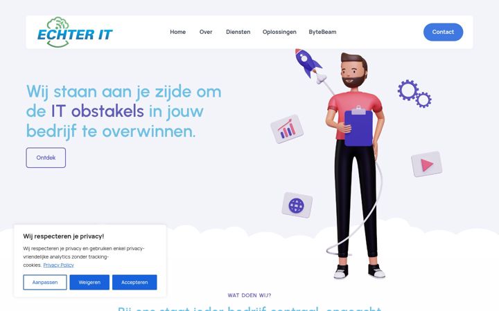 Snímek obrazovky echter-it.nl