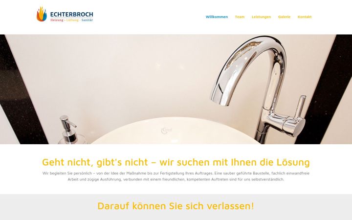 Snimka zaslona za echterbroch-heizung.de