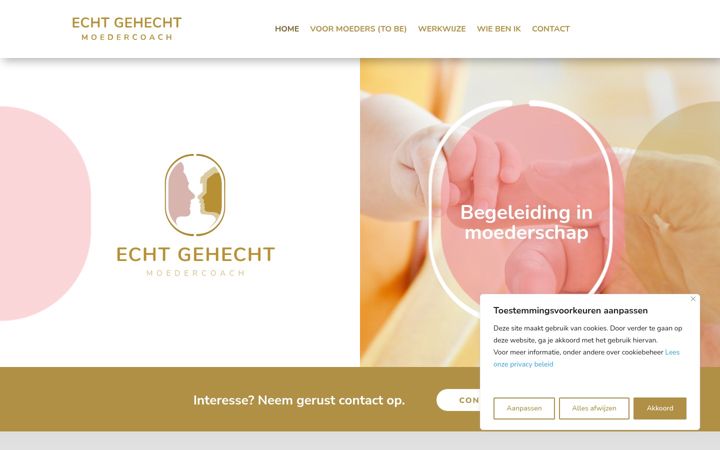Snímek obrazovky echtgehecht.nl