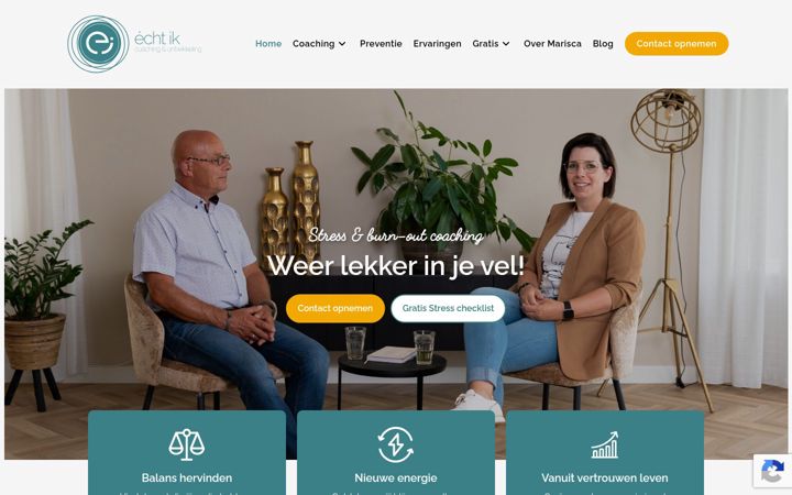 Skærmbillede af echtik.nl