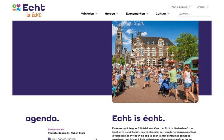 Snímek obrazovky echtisecht.nl