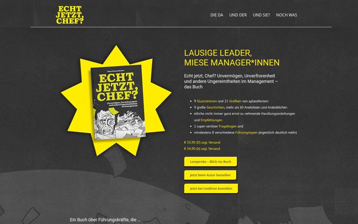 Ekrano kopija echtjetztchef.org