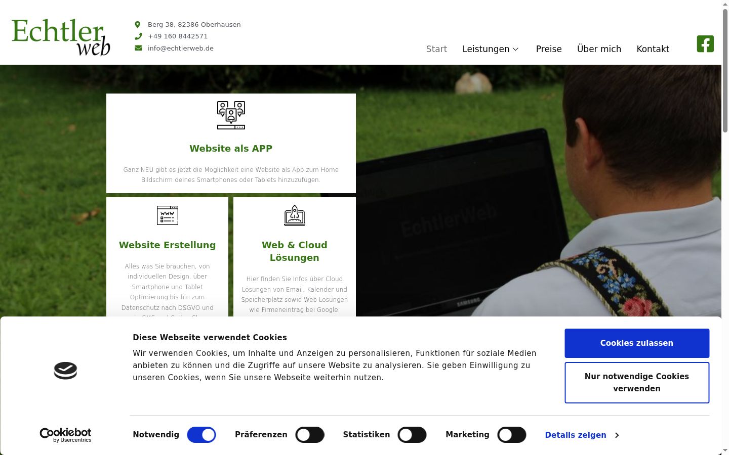 Zrzut ekranu banera zgody wyświetlanego przed jakąkolwiek interakcją