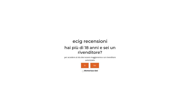 Screenshot of ecigrecensioni.it
