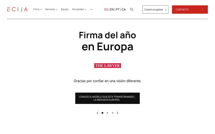 Screenshot of ecija.com