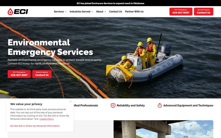 Screenshot of eciok.com