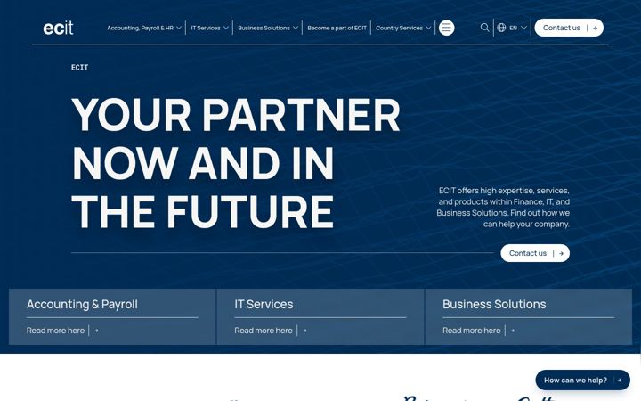 Screenshot of ecit.com