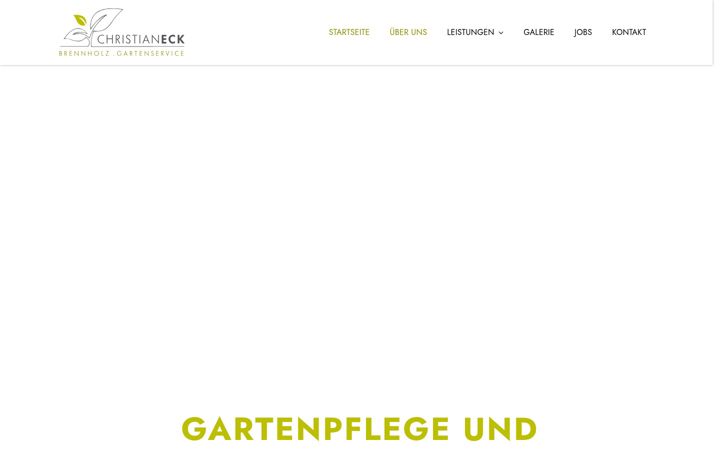 Screenshot of eck-gartenservice.de