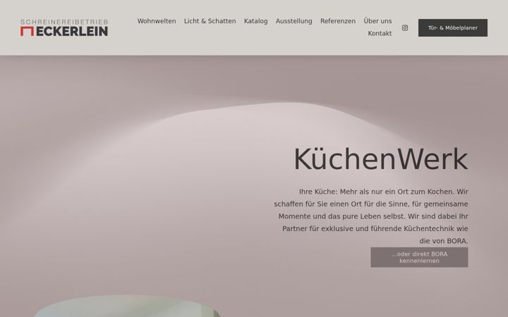 Screenshot of eckerlein.de