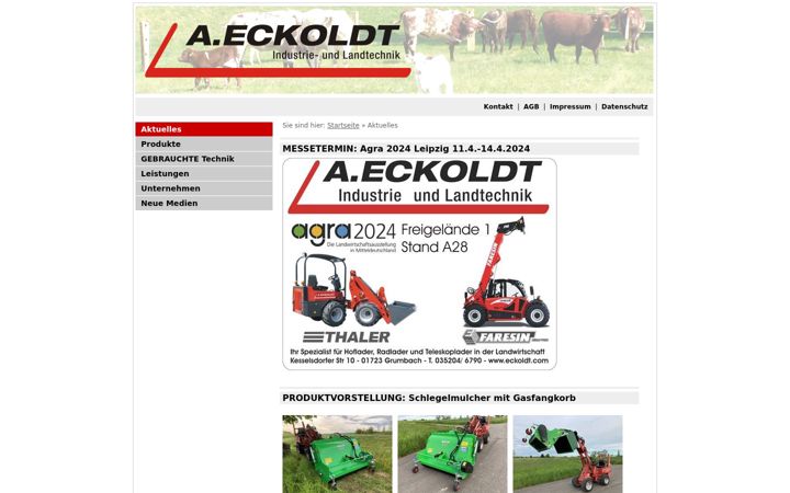 Screenshot di eckoldt.eu