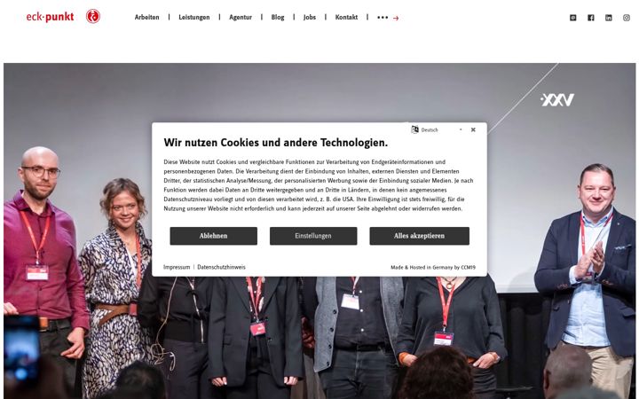 Screenshot of eckpunkt.com