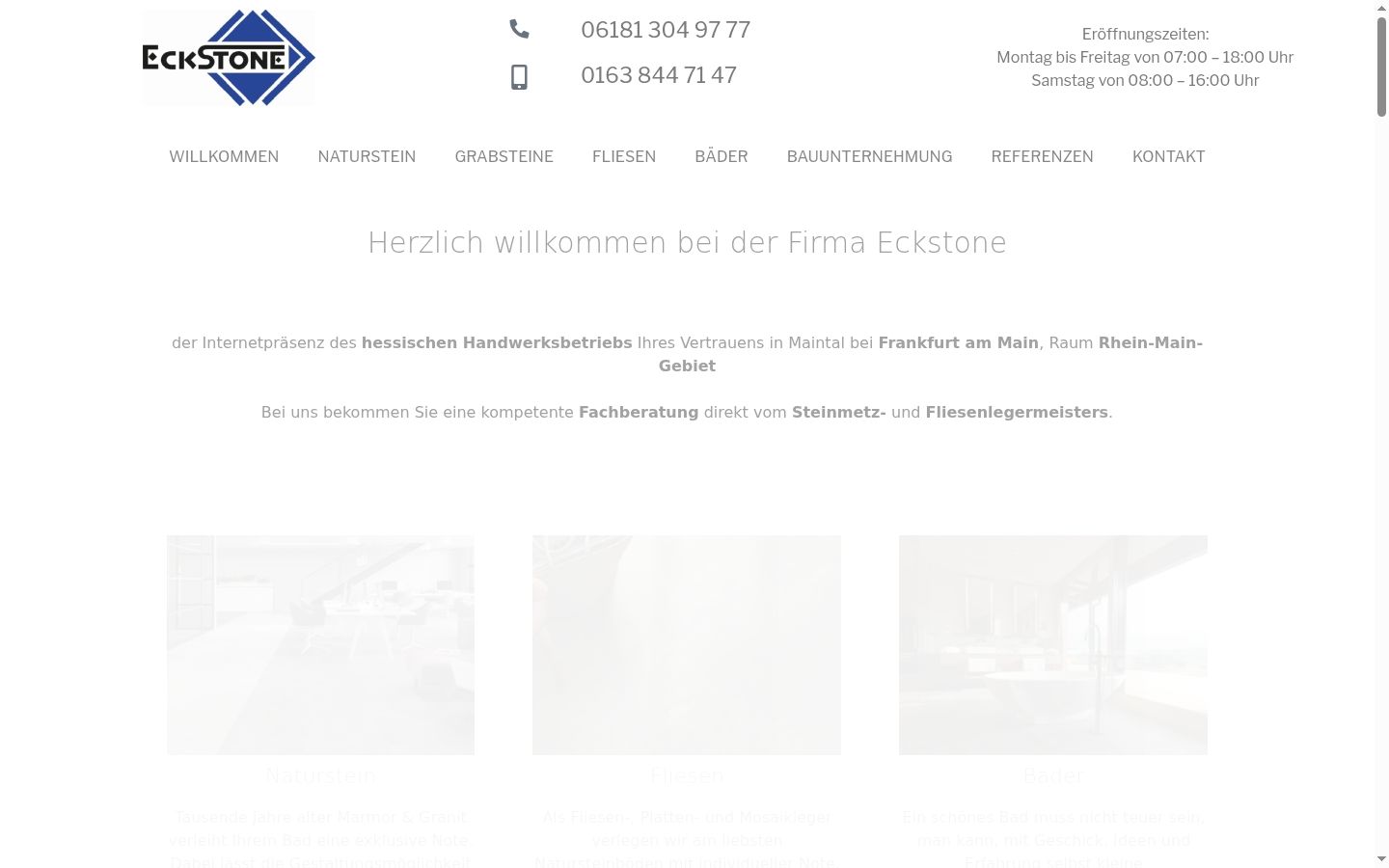 Captura de pantalla del banner de consentimiento mostrado antes de cualquier interacción