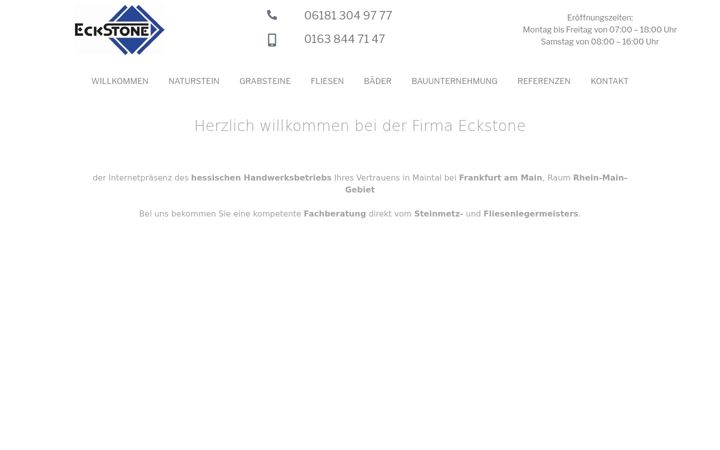 Screenshot of eckstone-online.com