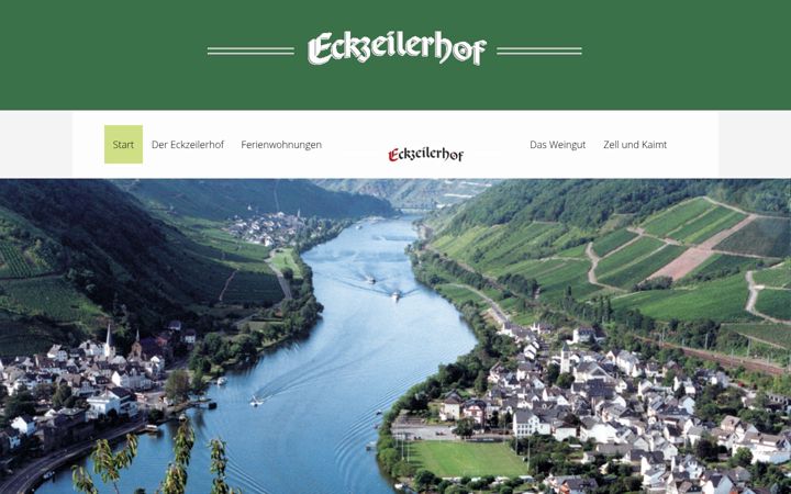 Screenshot of eckzeilerhof.de