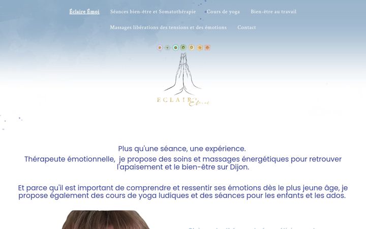 Screenshot of eclaire-emoi.fr
