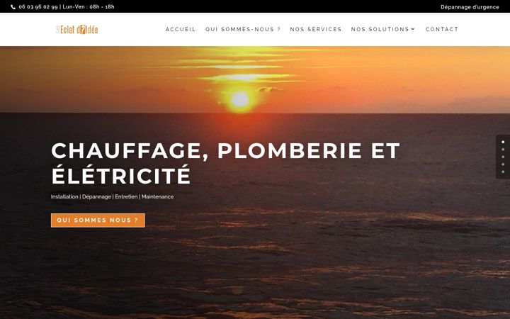 Screenshot of eclat-idee.fr