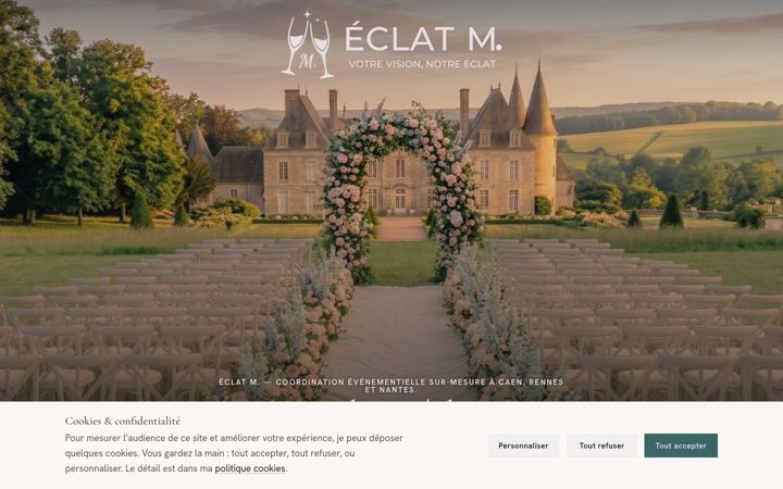 Screenshot of eclat-m.fr