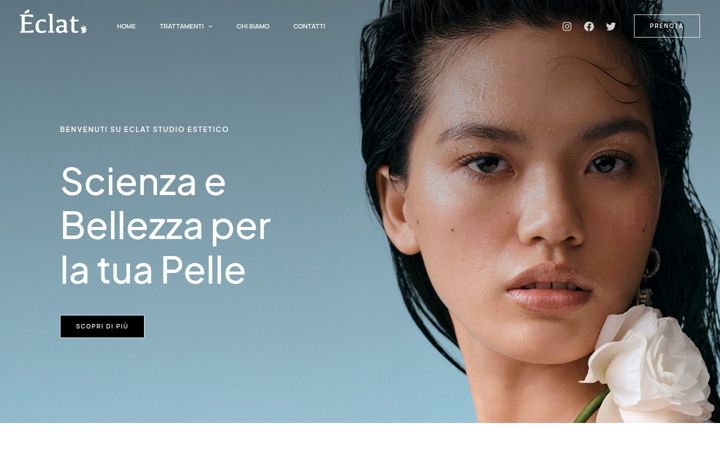 Screenshot of eclatbeauty.altervista.org