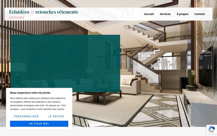 Screenshot of eclatdeco.ca