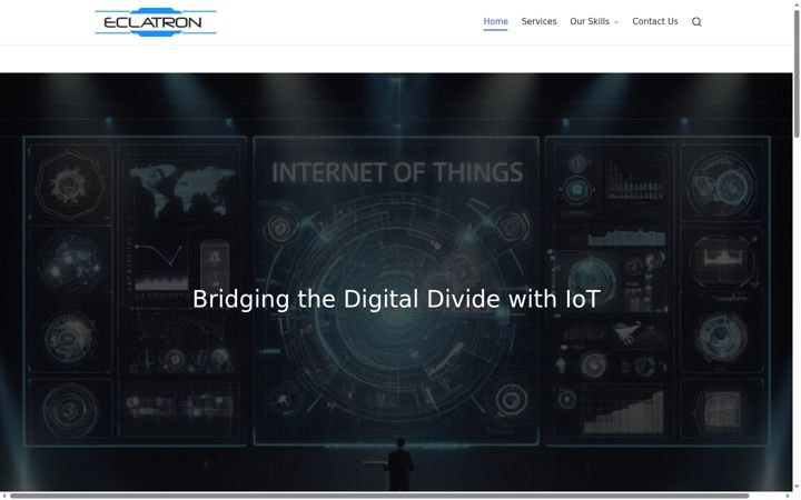 Screenshot of eclatron.us