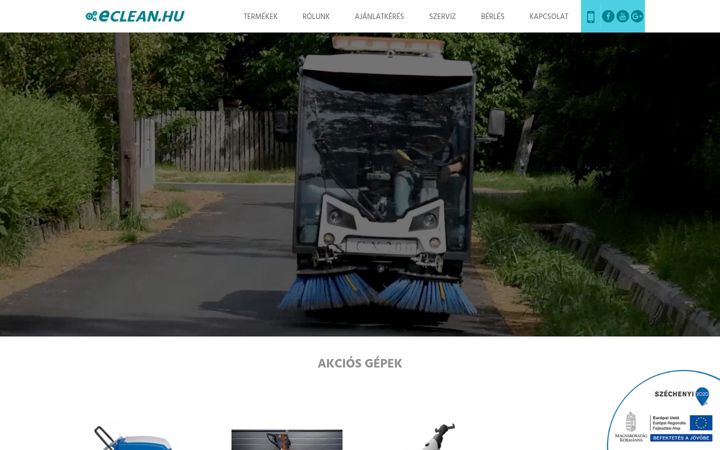 Ekraanipilt saidist eclean.hu