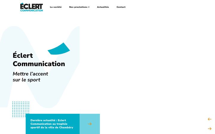 Zrzut ekranu eclertcommunication.fr
