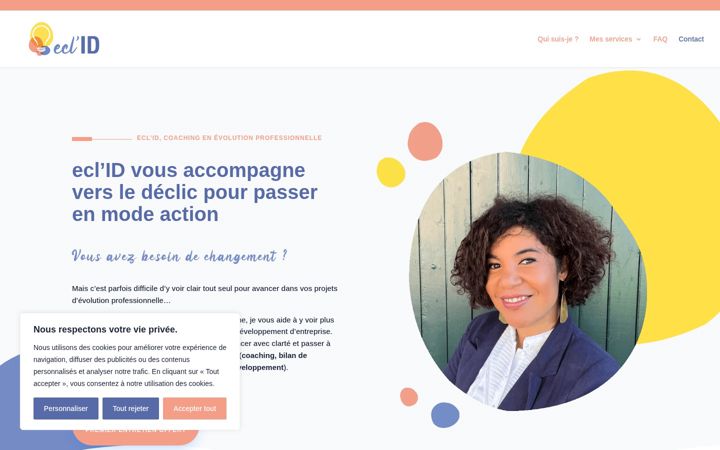 Screenshot of eclid.fr