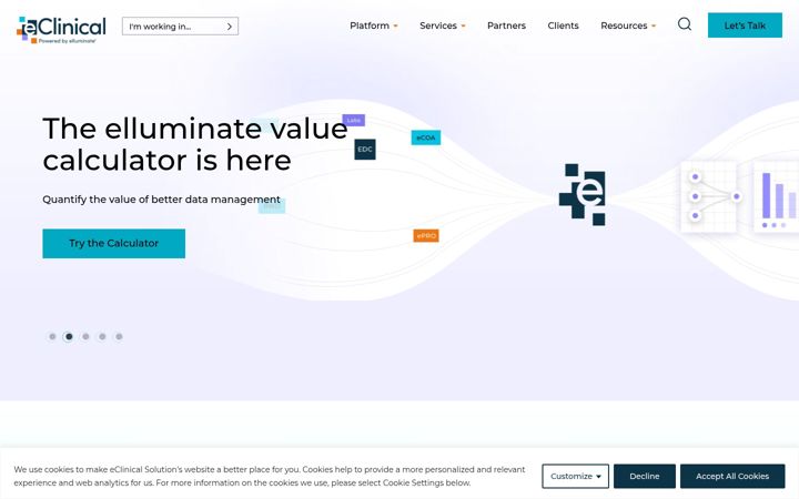 Screenshot of eclinicalsol.com