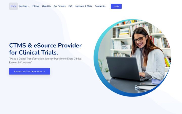 Screenshot of eclinpro.com